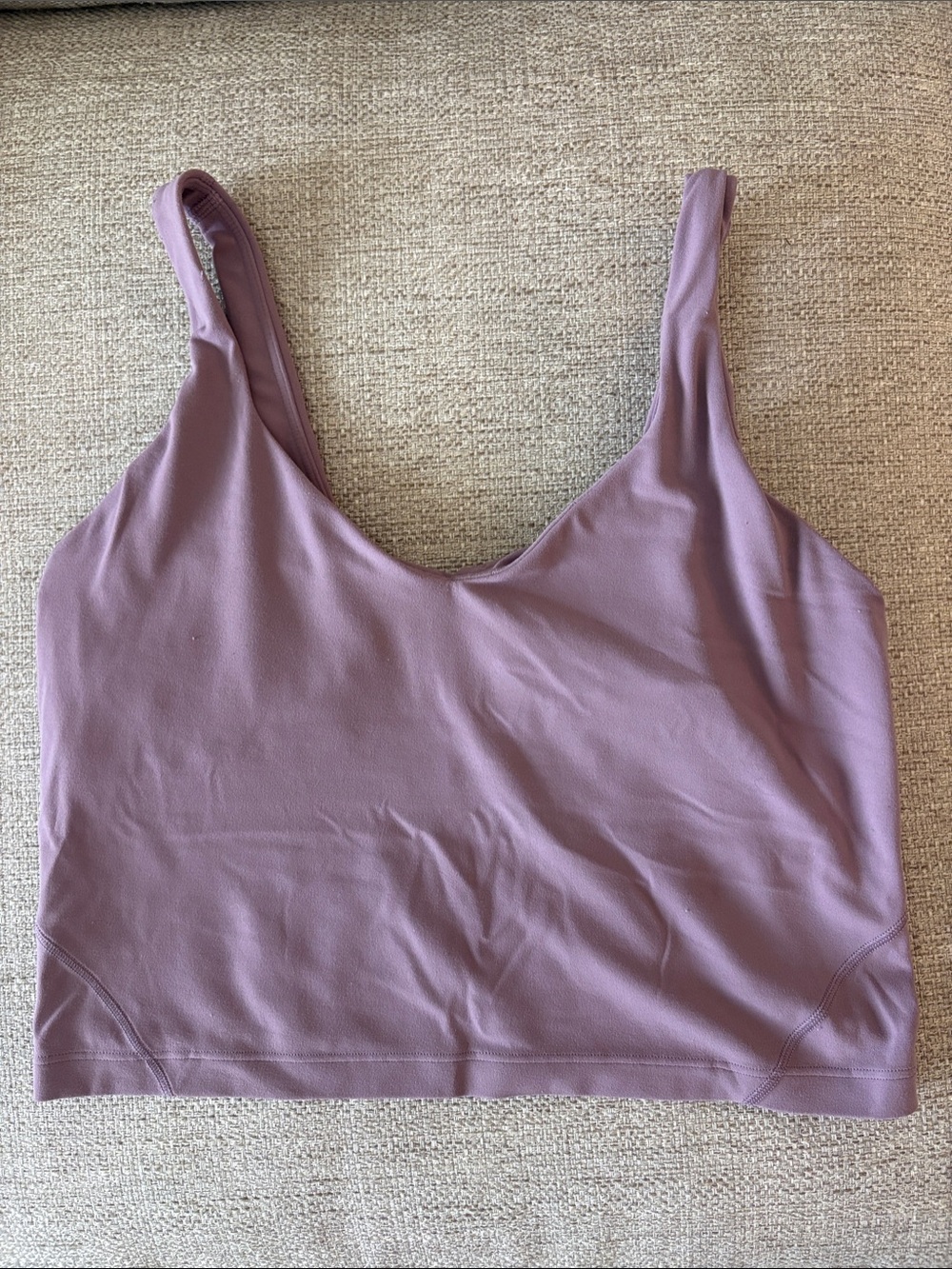 lululemon athletica Mauve Lavender Tank Top